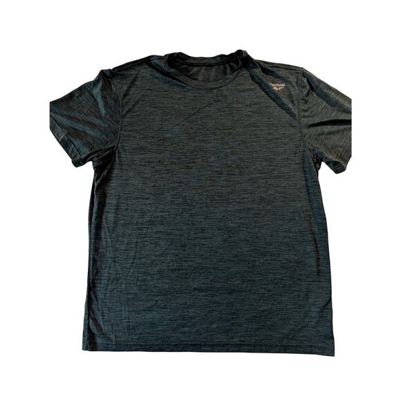 Reebok Play Dry green Short Sleeve Performance T-Shirt Men's size large - Picture 1 of 5